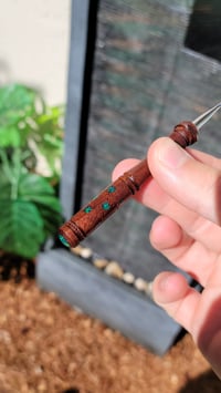 Image 3 of Bubinga w/ Argyle Dots (Choose Your Opal) - Haut de gemme