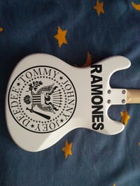 Image 1 of Ramones stickers logo vinyl decal PUNK band decor art graphic