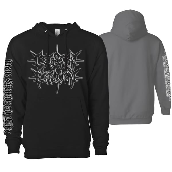 Image of CEREBRAL EFFUSION "LOGO" HOODIE
