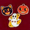 Vintage Halloween 4" inch matte Sticker 