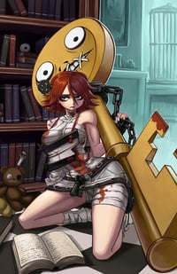 Image 2 of Guilty Gear 11x17" Print Series PT 1: Classic A.B.A, Double A.B.A, Dizzy, Elphelt
