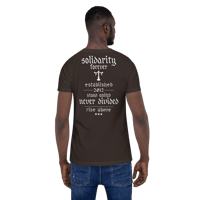 Image 6 of Unisex t-shirt Solidarity Forever (Brown)