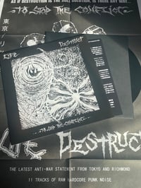 Image 1 of LiFE / Destruct "To Stop the Conflict" Split LP