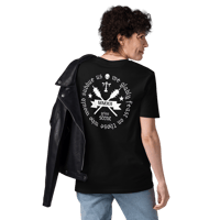 Image 5 of Unisex organic cotton Grime Scene (Black)