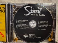 Image 6 of  Siren - Financial Suicide + Live in Offenbach CD