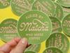 Matcha Sticker