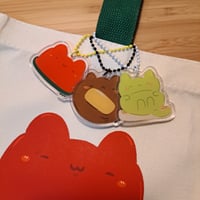 Image 2 of A.K.K Meowgi keyring