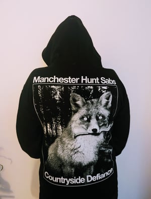 Image of Countryside Defiance Black Zip Up Hoody