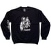 Image of 'LIGHTS OUT' - CREW SWEATSHIRT - GLOW IN THE DARK 