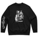 Image of 'LIGHTS OUT' - CREW SWEATSHIRT - GLOW IN THE DARK 