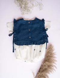 Image 2 of Polka Dot | Baby Girl Gift Hamper with Cotton Romper and Swaddle 