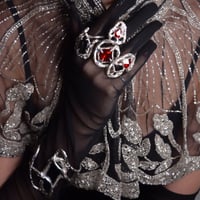 Image 5 of Duality Ring (Black/Red)