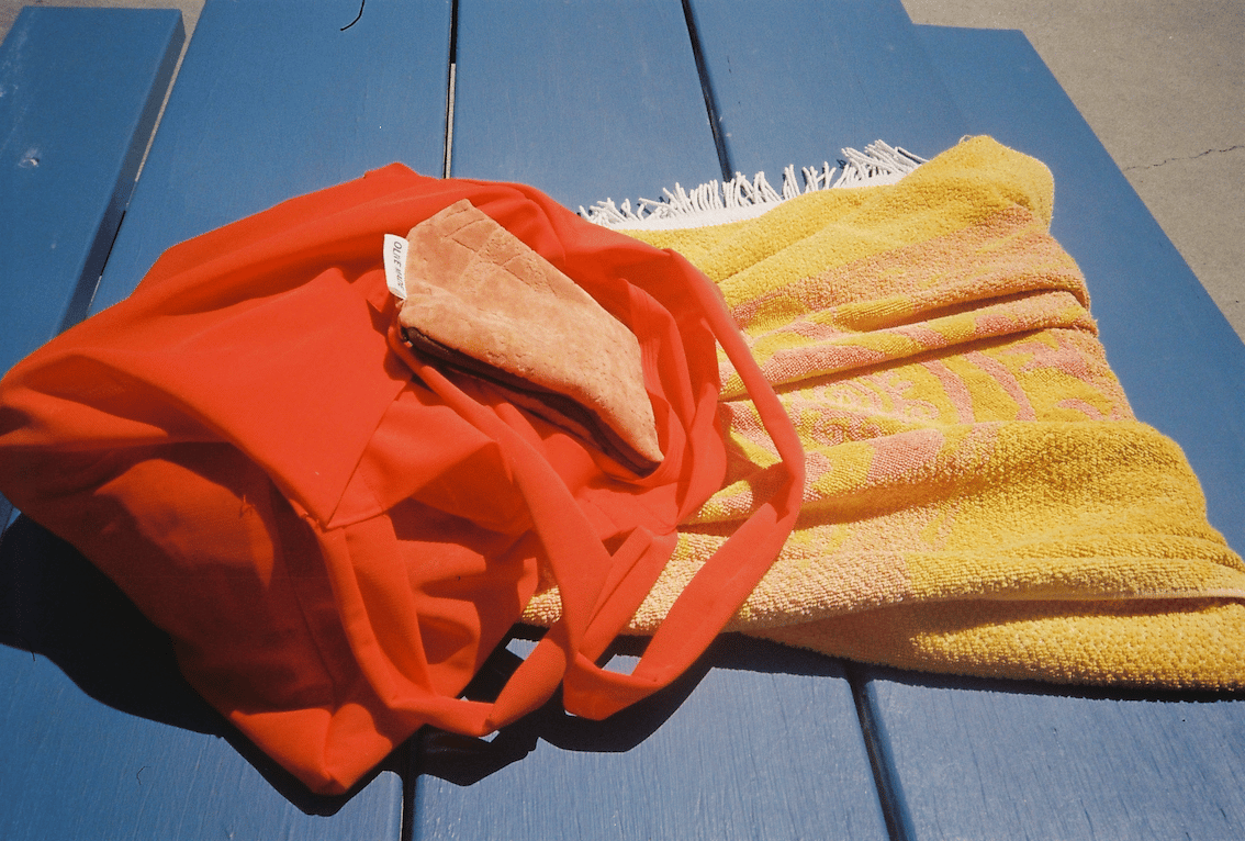 Image of Everyday Tote Bag in Tangerine 