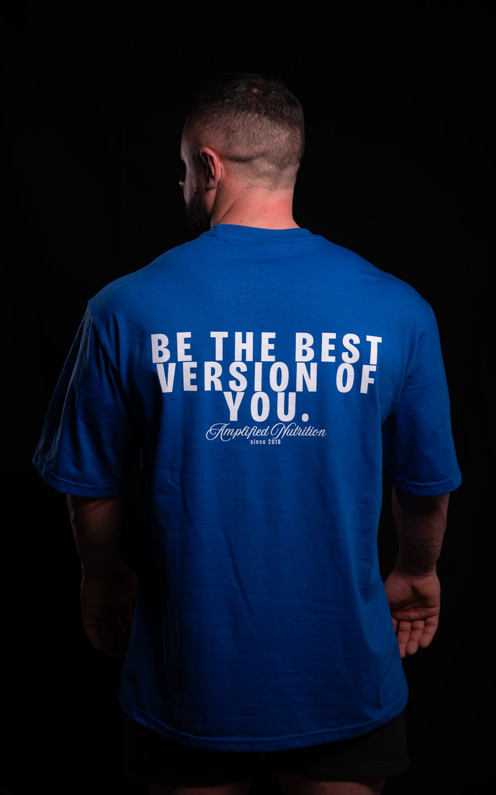 Amplified Oversized Lifestyle Tee – Best Version Blue