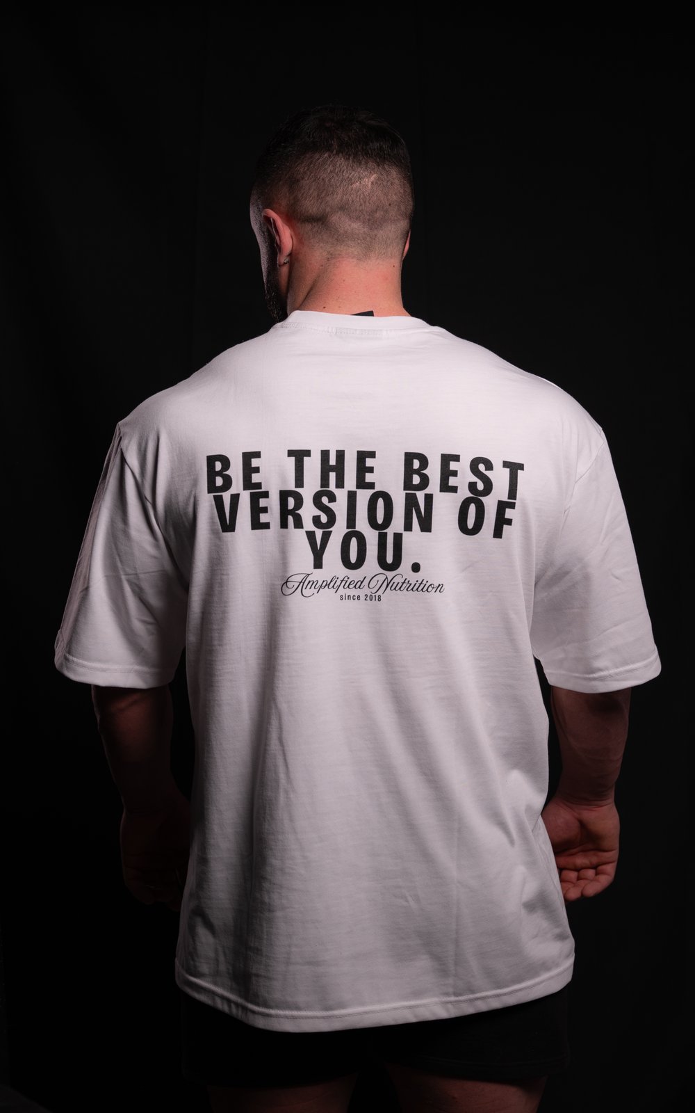 Amplified Oversized Lifestyle Tee – Best Version White
