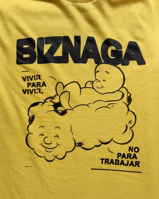 Camiseta 'Casper' en amarillo limón