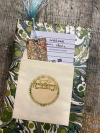 Image 1 of Gift wrapped Vintage Book - 'Melbourne House' wrapped in Aventurine