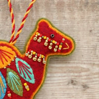 Image 2 of Red Camel Decoration