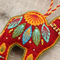 Image 3 of Red Camel Decoration