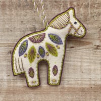 Image 1 of Hedgerow Horse Decoration