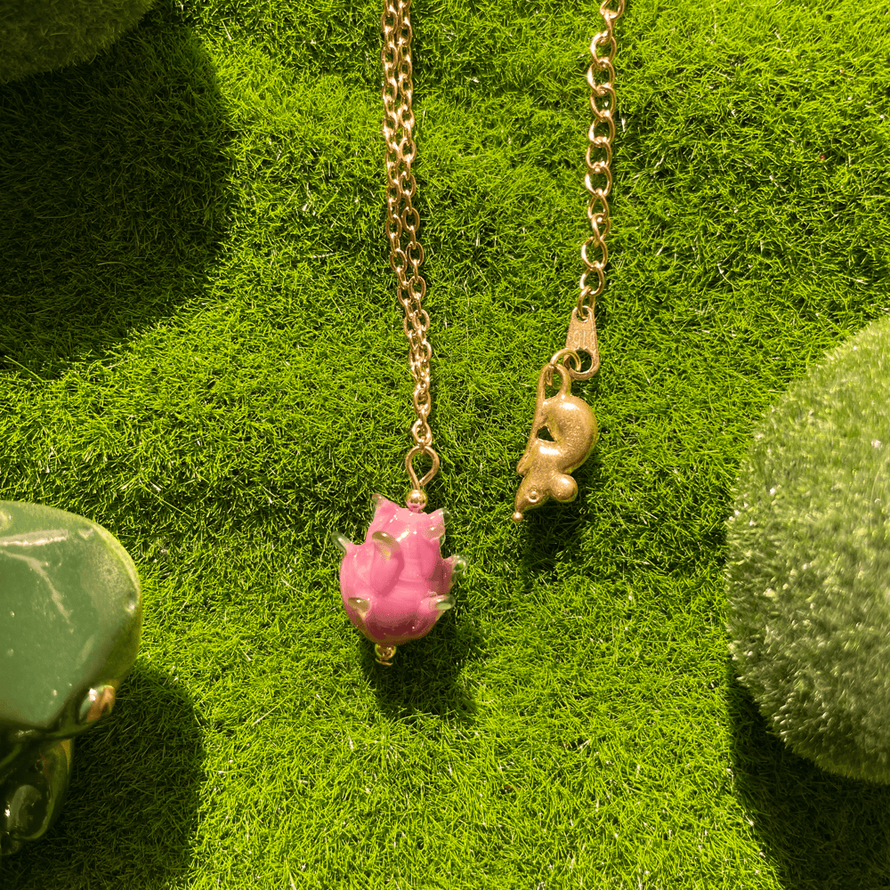 Image of Dragonfruit Necklace 🍉