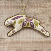 Image 1 of Hedgerow Hare Decoration