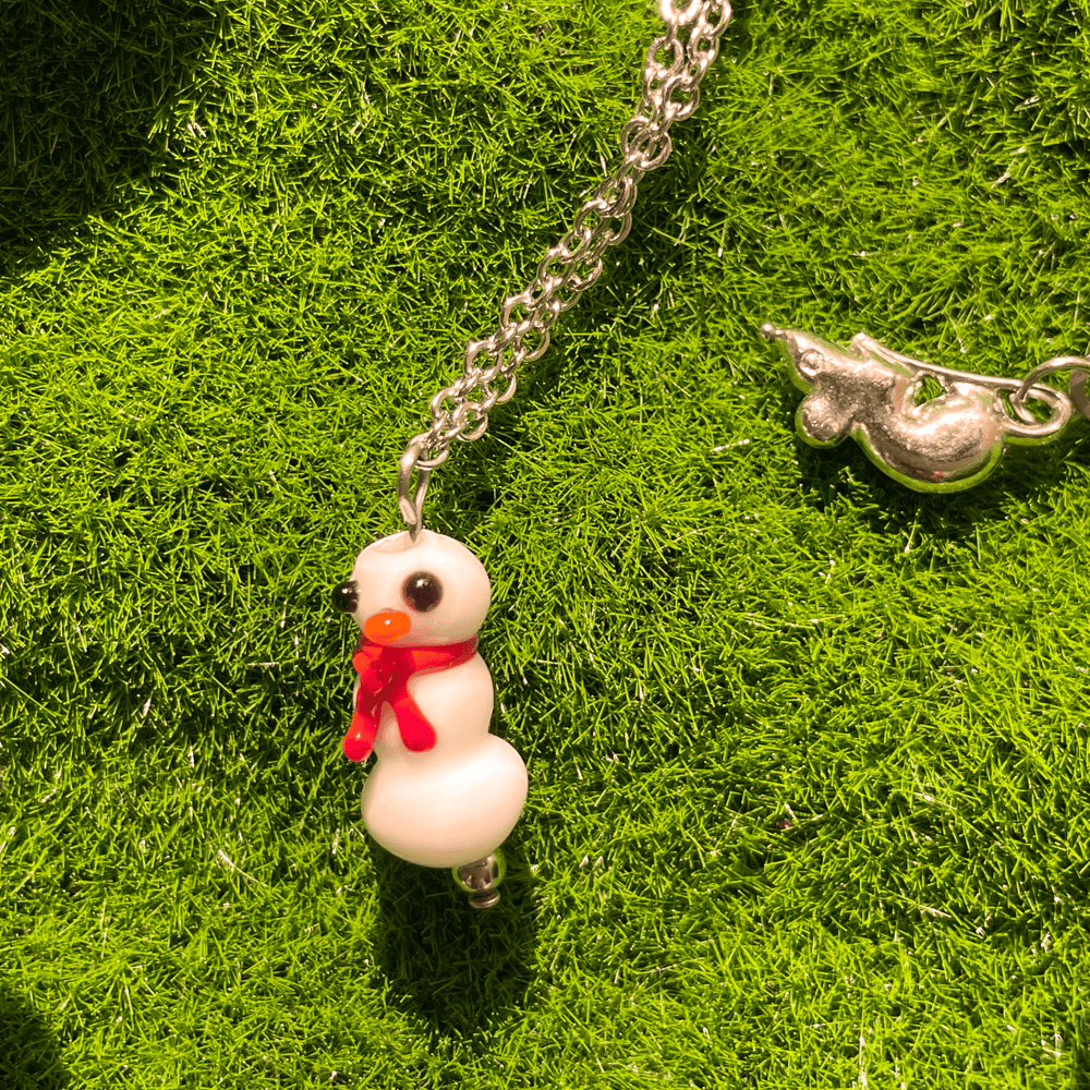 Image of Cosy Snowman Silver ☃️