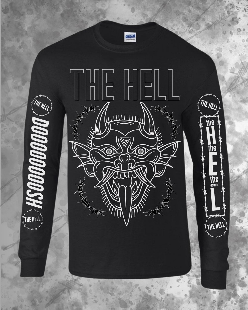 DEMONIC DOOOOOOOOSH LONG SLEEVE SHIRT