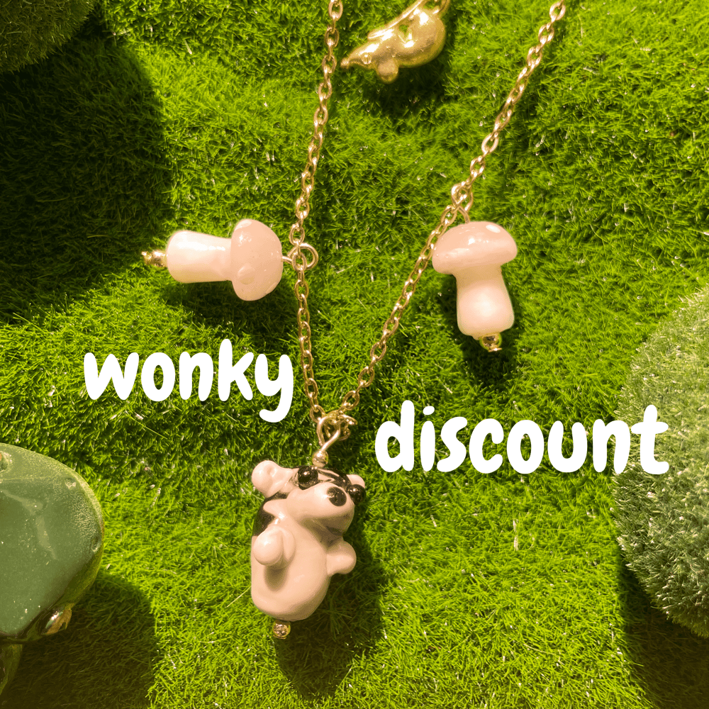 Image of Wonky Chunky Rat Necklace 🐀