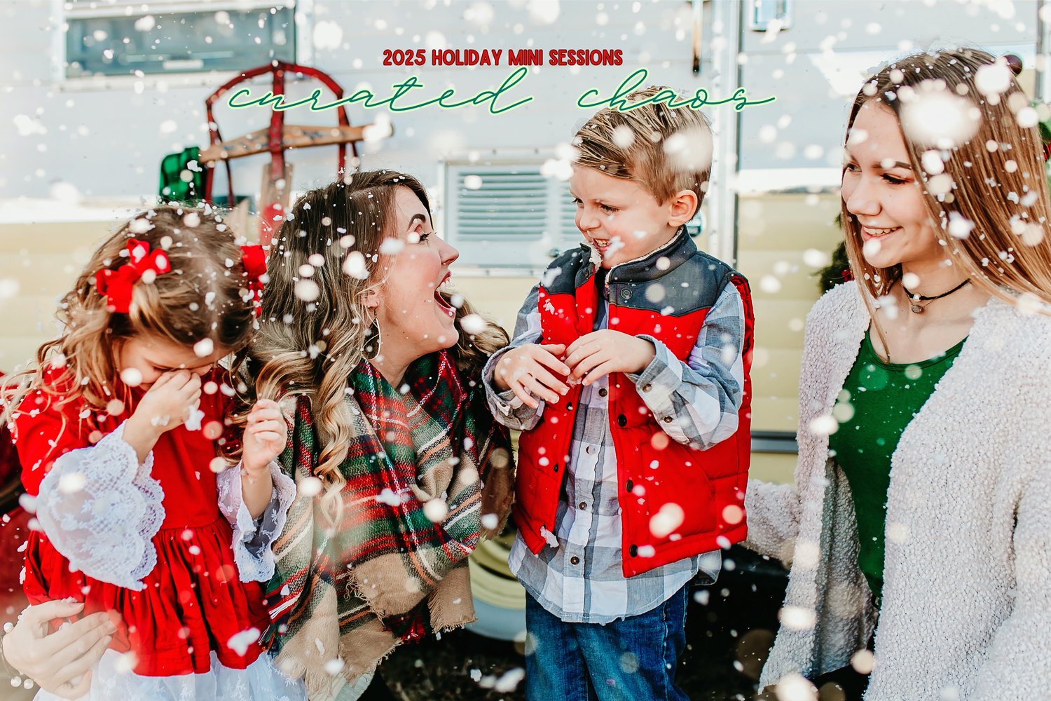 Image of 2025 'Curated Chaos' Holiday Mini Sessions