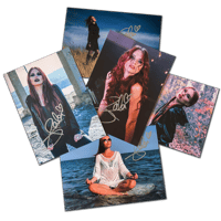 Set of 5 signed Pictures (Set A)
