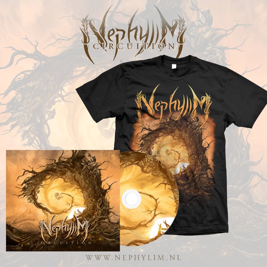 Image of Nephylim - "Circuition" Digipak + T-Shirt Bundle