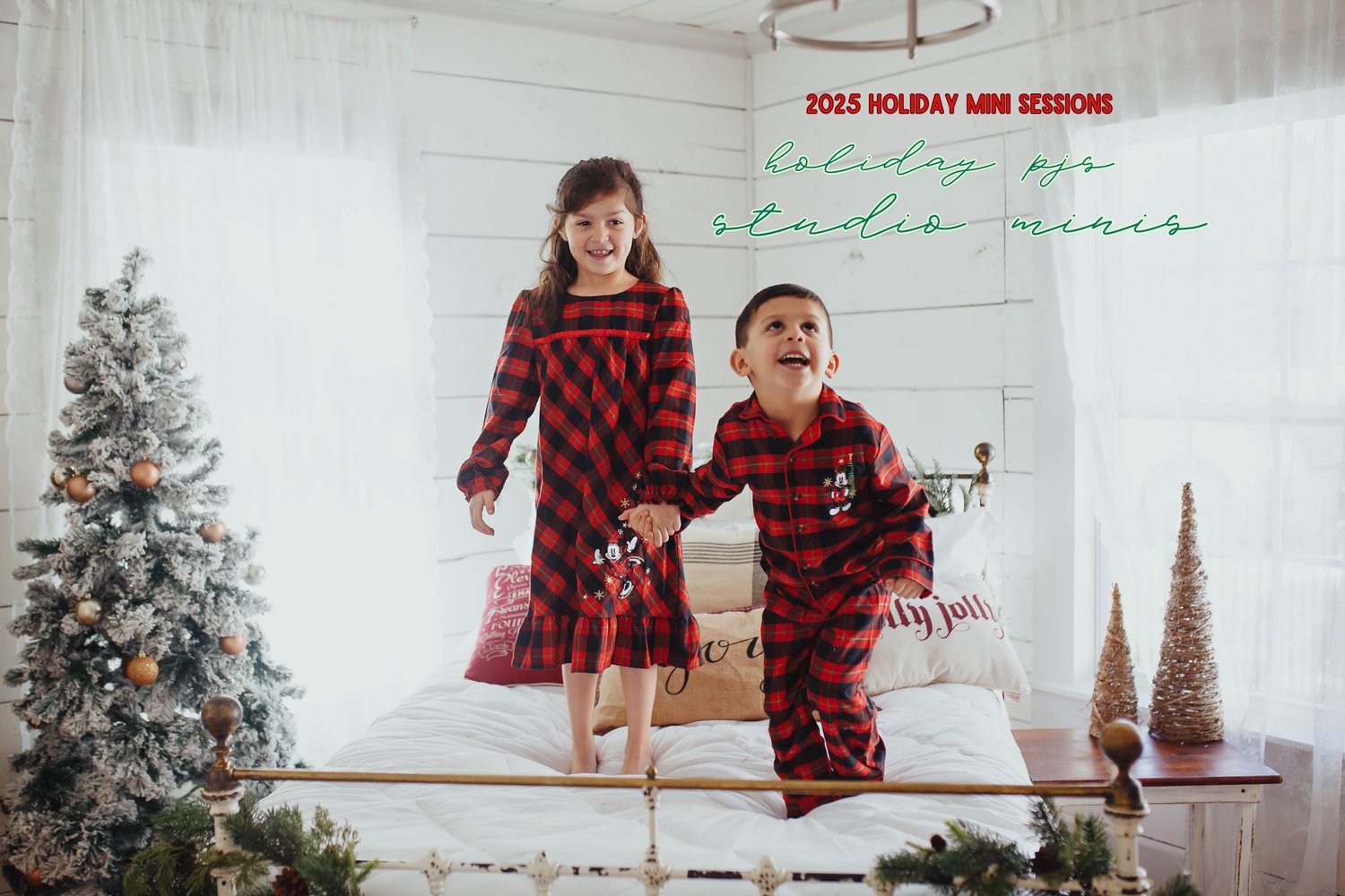 Image of 2025 Holiday PJs Studio Mini Session