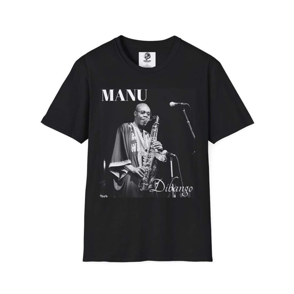 Image of Manu Dibango Unisex Softstyle T-Shirt