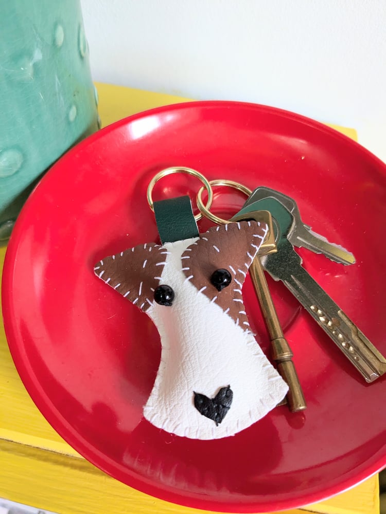 Image of Jack Russell Dog Keyring