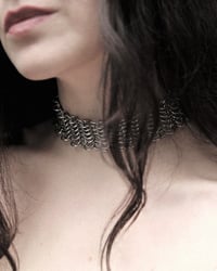 Image 1 of Lace Up Choker