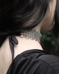 Image 2 of Lace Up Choker