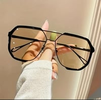 Image 1 of Tinted semi square sunglasses 