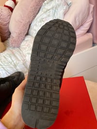 Image 15 of Valentino Garavani Men’s Rockstud Black Nylon Trainers
