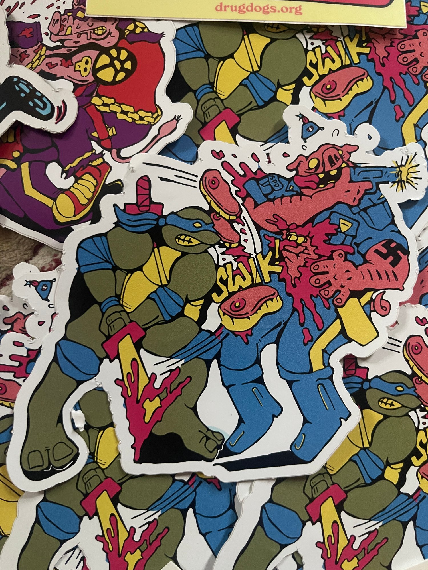 TMNT ACAB LE0 Sticker 