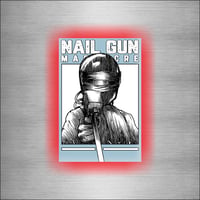 Image 1 of Nail Gun Massacre Magnet