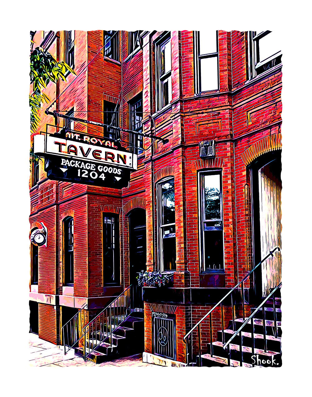 Mt. Royal Tavern - Baltimore MD Art Print (Multi-size options)