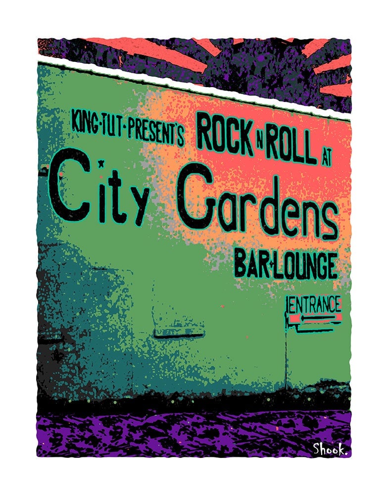 City Gardens Trenton NJ Art Print (Multi-size options)