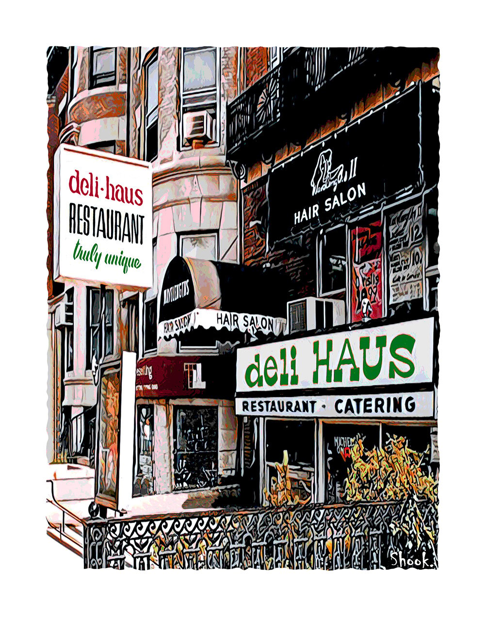 Deli Haus Boston Art Print (Multi-size options)