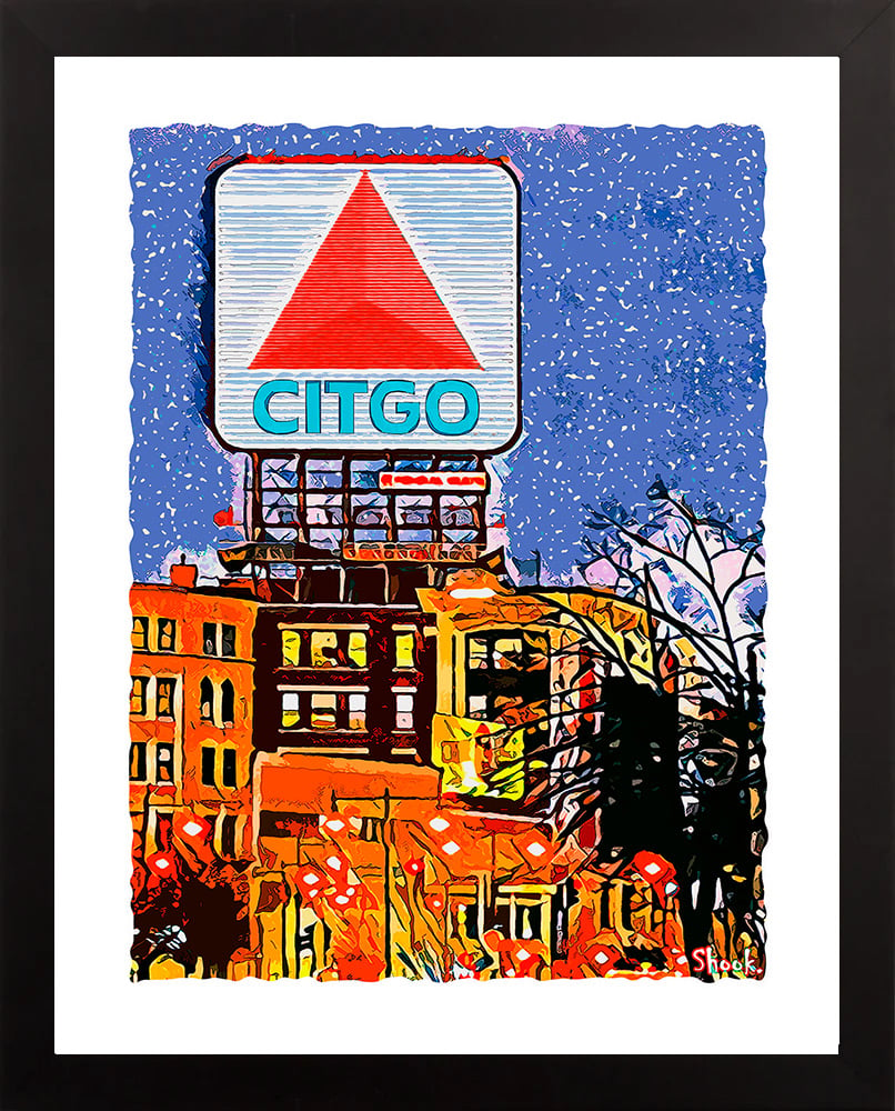 Kenmore Square Citgo Sign  Art Print - (Multi-size options)