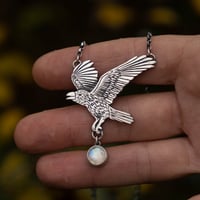 Image 6 of Flying raven carrying a moon 1