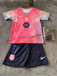 Image 1 of Barcelona pink/ blue Raphinha no.11
