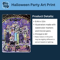 Image 3 of Halloween Party - Art Print