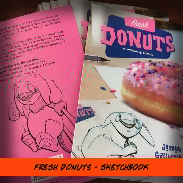 Image of Fresh Donuts - Sketchbook