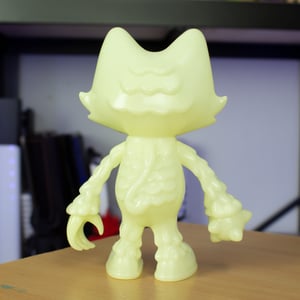 Image of GID Sofubi Wananeko blank